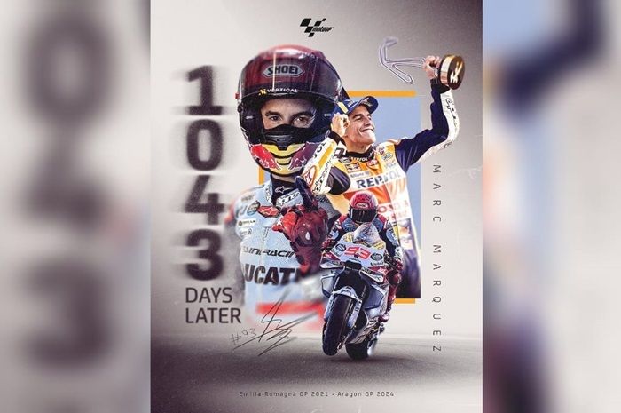 Marc Marquez Ngamuk Klasemen MotoGP 2024 Auto Berubah, Pecco Bagnaia Posisi Segini Setelah Cium Aspal