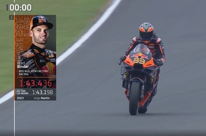 Hasil Practice MotoGP Jepang 2024, Brad Binder Paling Cepat, Marc Marquez Lolos Q2