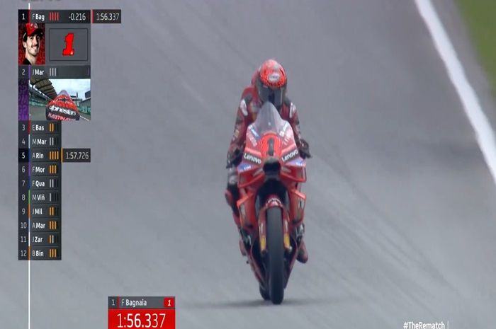 Hasil Kualifikasi MotoGP Malaysia 2024, Pecco Bagnaia Makin Bahaya, Marc Marquez Kalah dari Adiknya